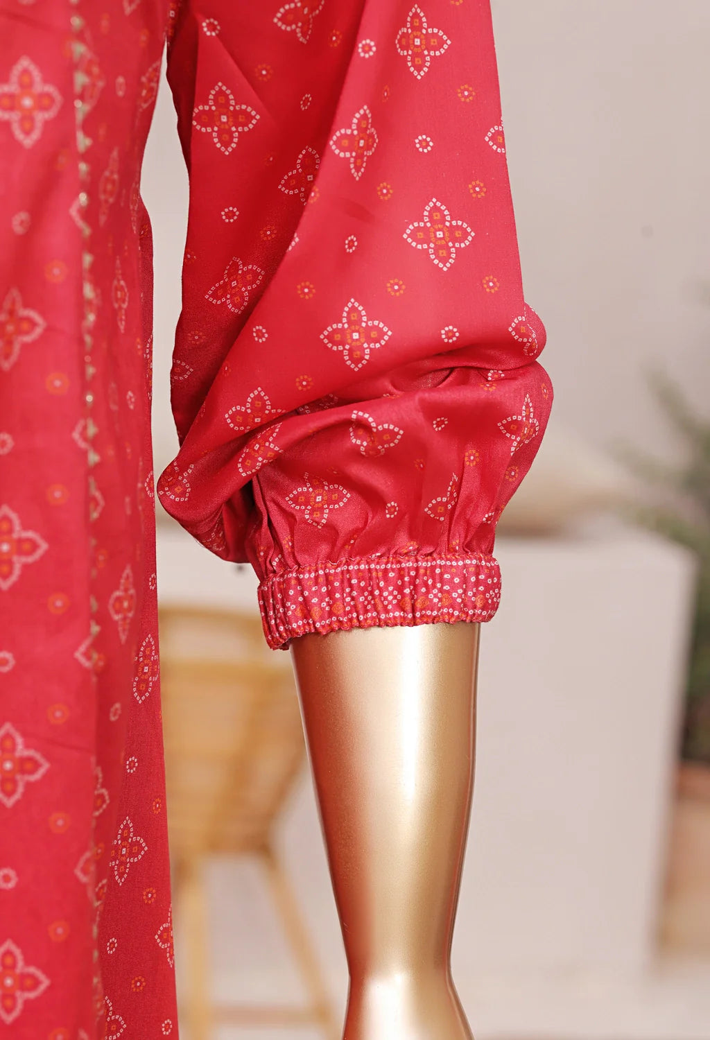 BinSaeed Printed Frock LSM323