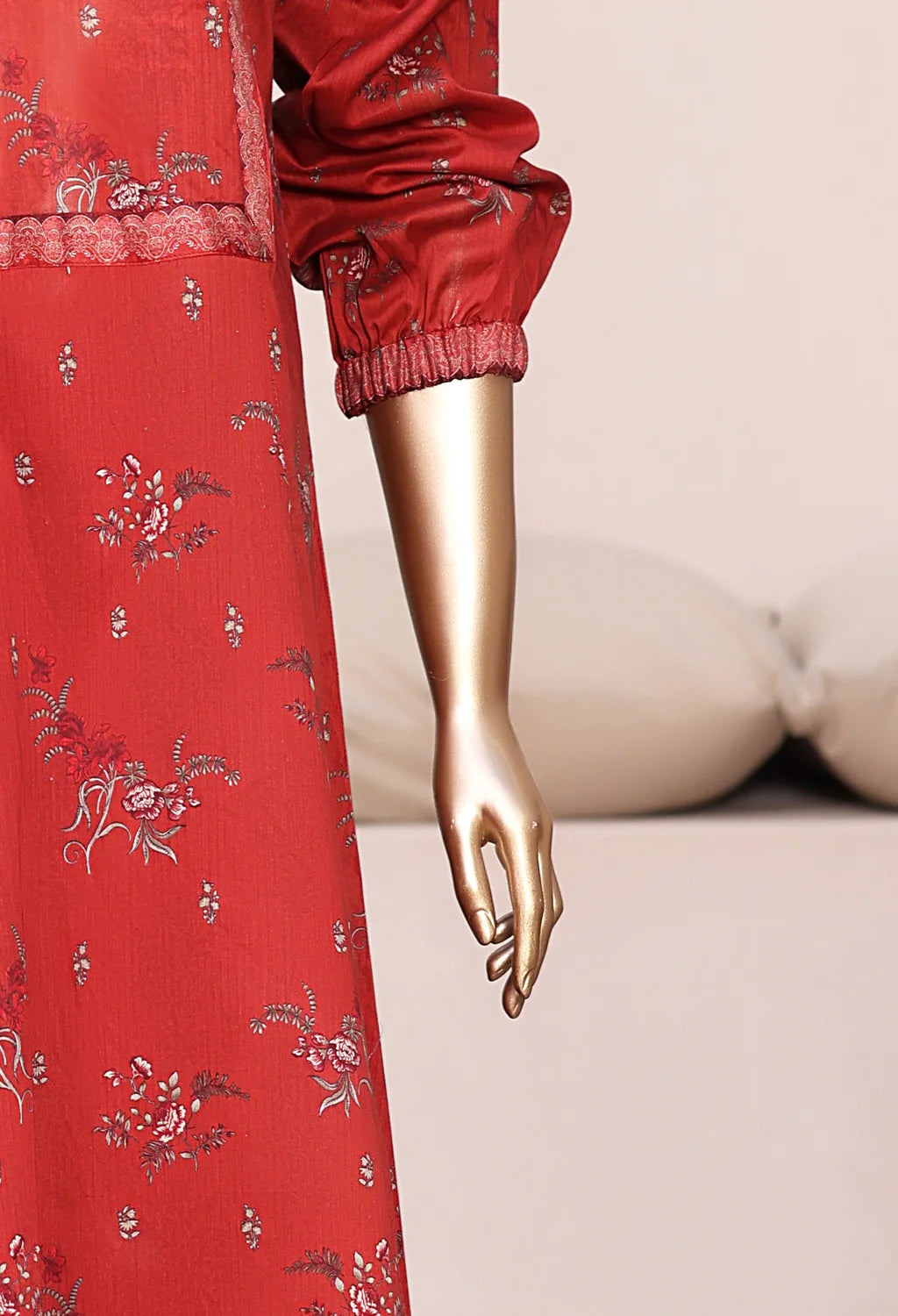 BinSaeed Printed Frock LSM316