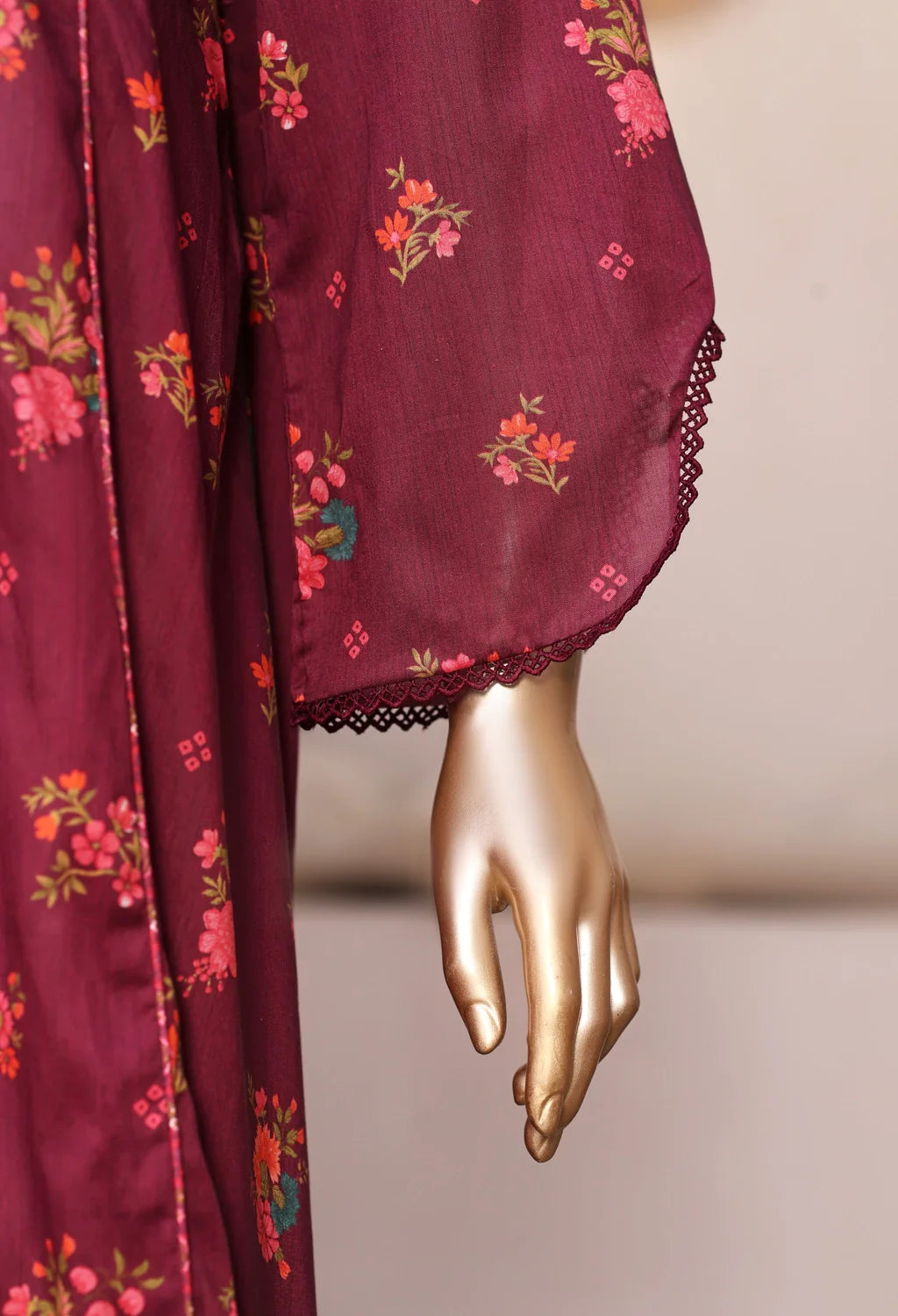 BinSaeed Printed Frock LSM341